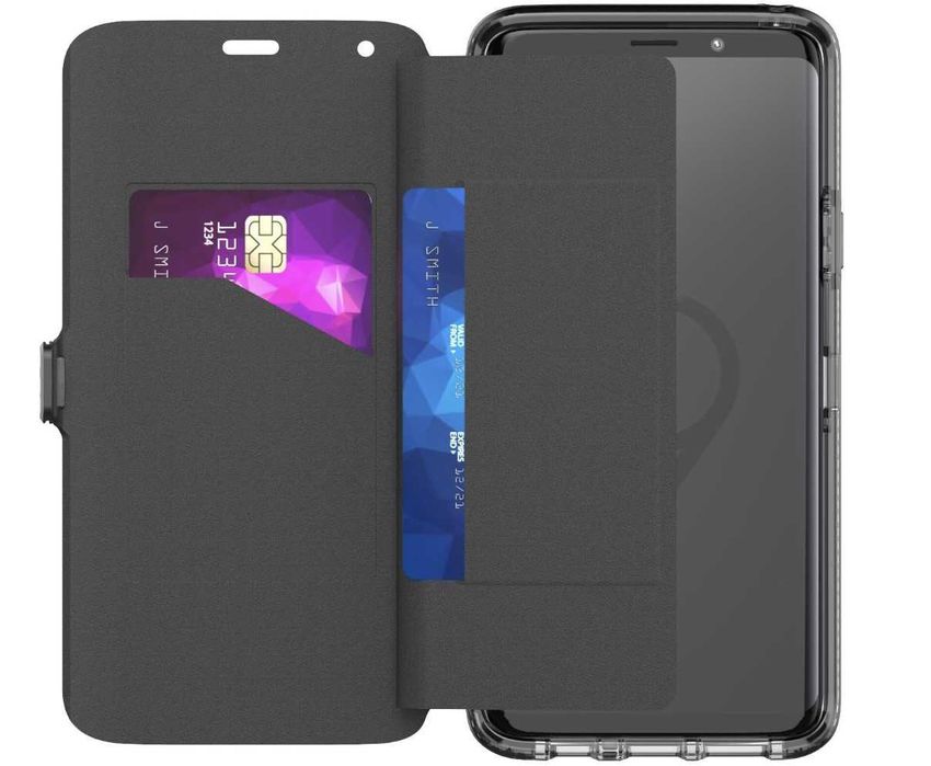 Фирменный чехол книжка tech21 Wallet iPhone Samsung S9+ Plus