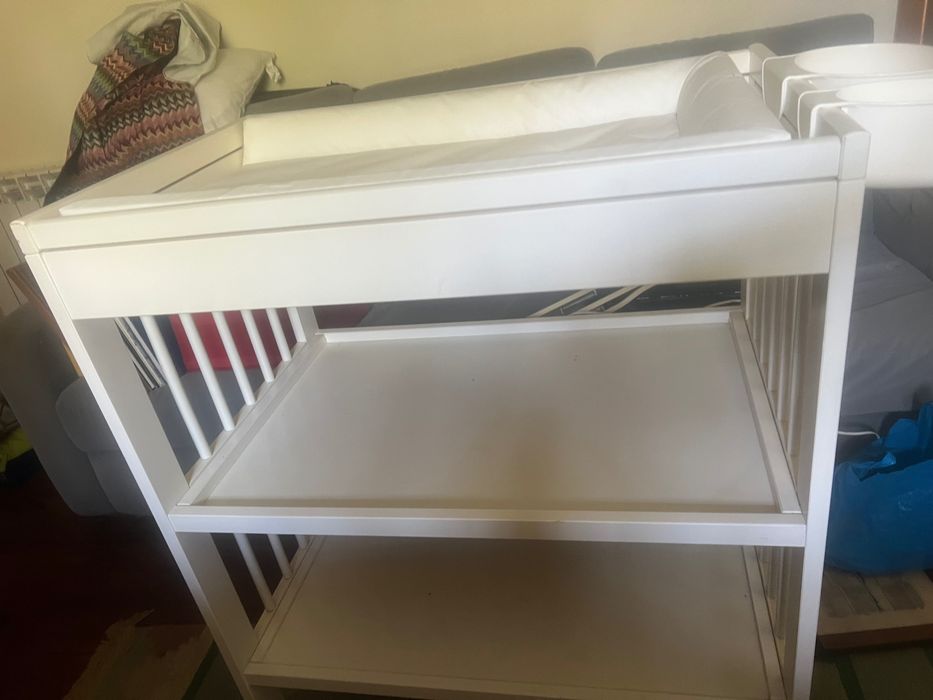 Fraldario branco como novo