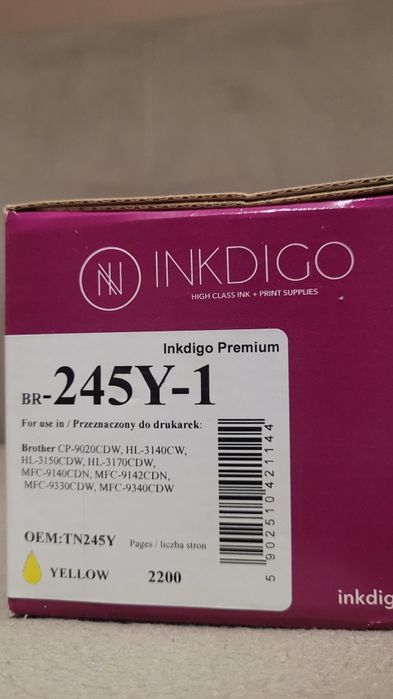 Zestaw tonerów CMYK do drukarki laserowej Brother