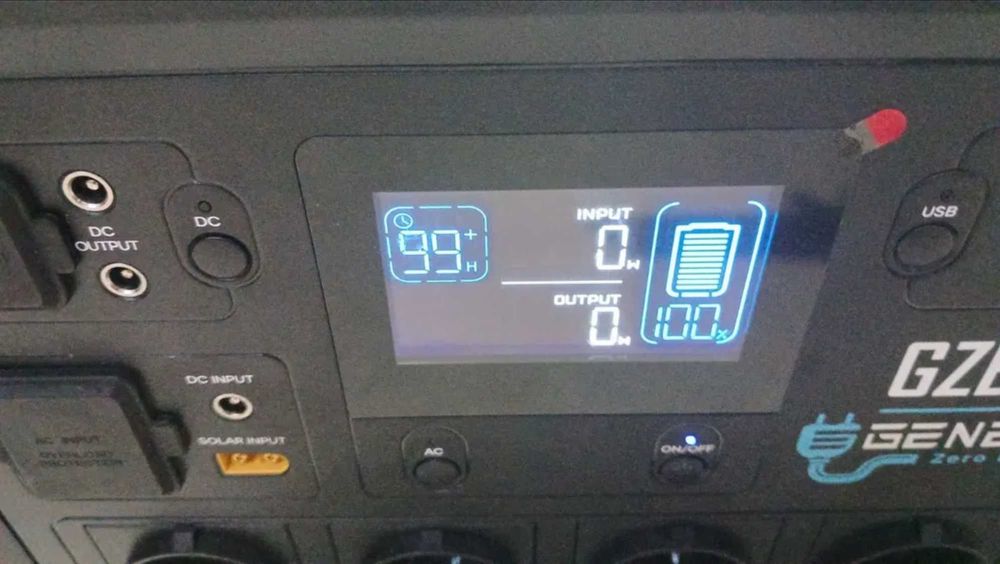 Genergy GZE-1515 Charging Station 1500W LiFePO4 Fast Charging gerador bateria solar 1500wh inverter