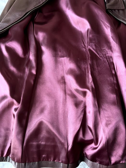 Шкіряна кожаная куртка натуральна М