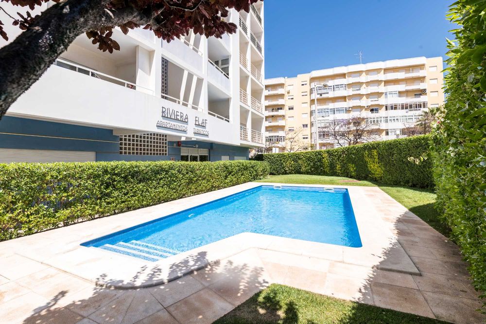Apt T0 c/ AC, Piscina, Roupas, WIFI, TV Cabo, próx. Praia da Rocha