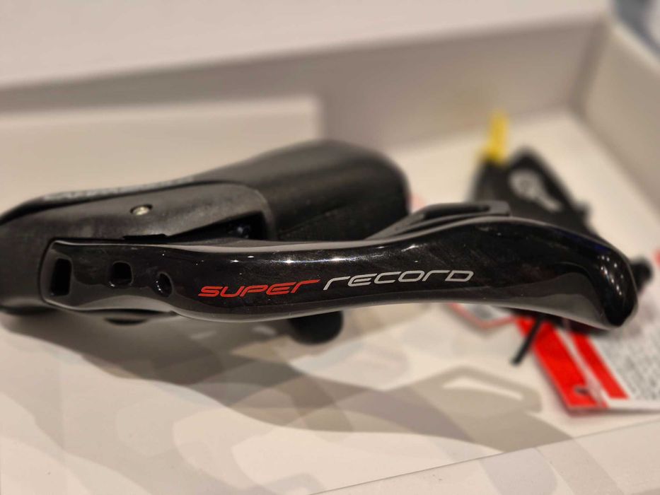 Campagnolo Super Record EPS 12x2 Klamkomanetka+zacisk lewa,NOWA
