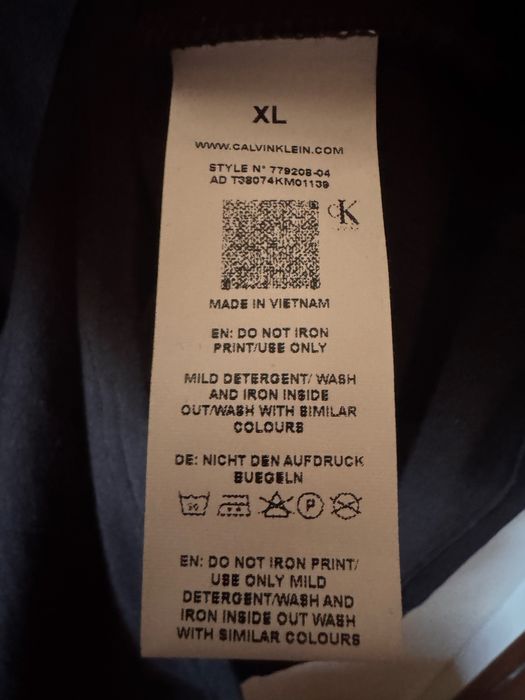 T-Shirt Calvin Klein XL Oversized