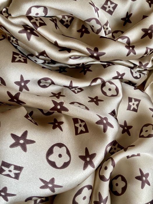Szal chusta duży apaszka silk monogram pantera