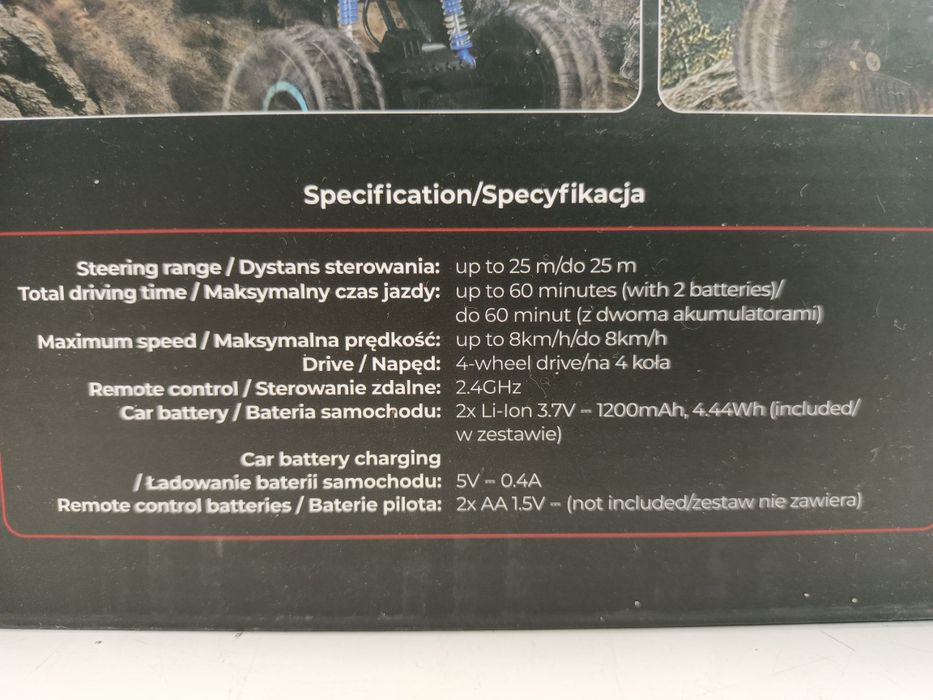 Autko zdalnie sterowane NOWE Komis Madej sc.