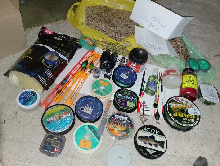 Всяке знаряддя для рыбалкы незавси гроши свиту