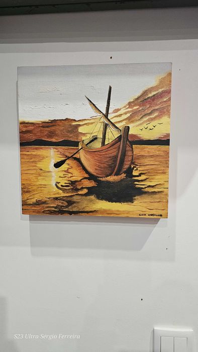 Tela Óleo BARCO - (20€) Ver medidas na imagem
