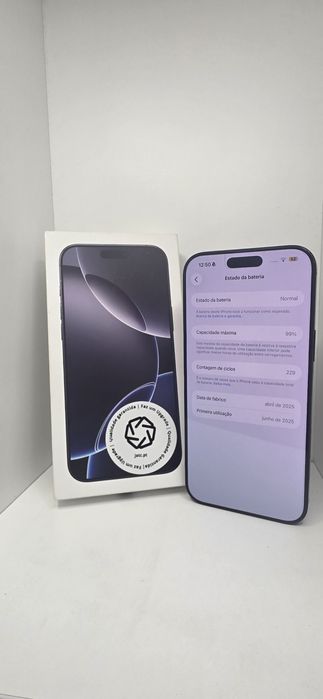 Iphone 16 Pro Max 256GB – Como Novo | Garantia | Financiamento até 36X