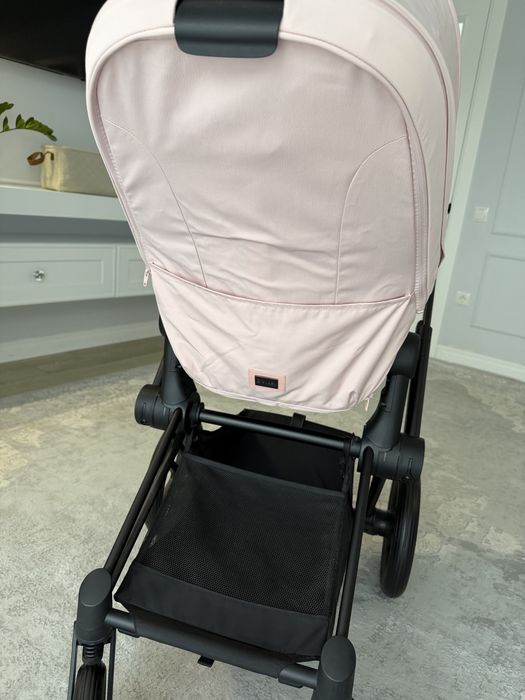 Cybex Priam 4.0 шасі +прогулянковий блок Peach Pink