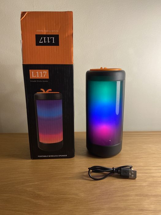 Coluna nova com leds