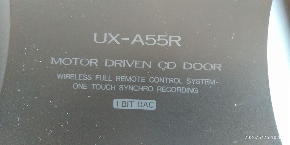 Micro CD/ Rádio + leitor de cassetes com colunas