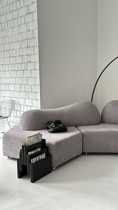 Диван сірий конструктор 4метровий