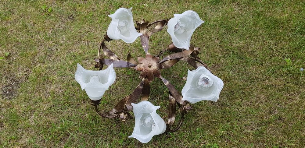 Stylowy żylandor + kinkiet