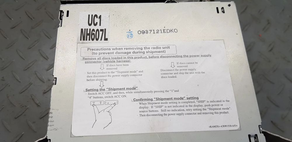 Honda Ridgeline 3.5 Radio CD