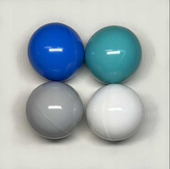 Plastikowe piłeczki, piłki, kulki, suchy basen zestaw 250 szt. 7cm