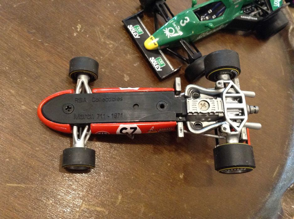 Carros Formula 1 - 1: 43 RBA Tyrell - Ferrari -Lotus- Alfa Romeo - IXO