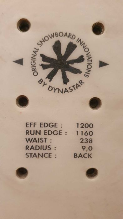 Snowboard SIN, 153, wood core