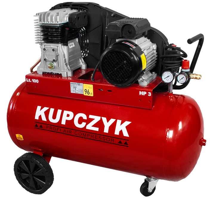 Kompresor Tłokowy Sprężarka Kupczyk 100 L 2,2 KW 230V Wysyłka 0zł