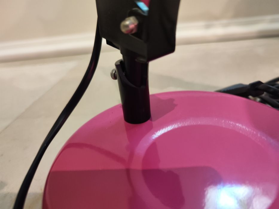 Candeeiro de Secretária Rosa