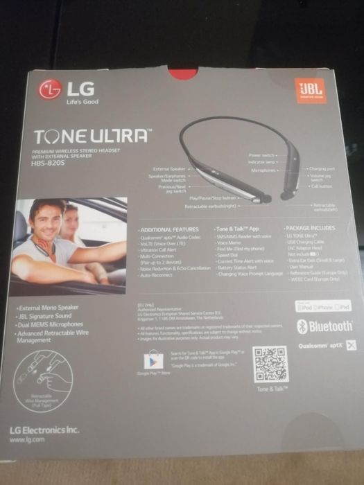 Auriculares Tone Ultra HBS 820S