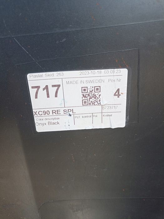 Dokladka zderzaka tylna Volvo XC 90 II