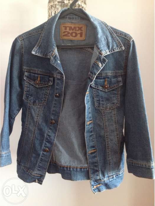 Casaco ganga azul menina de tamanho s