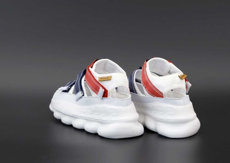 Сандалии Versace Chain Reaction Sandal босоніжки версачі сандалі 36-45
