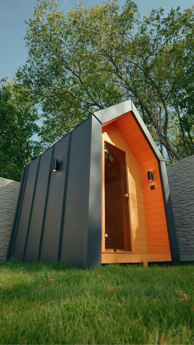 Sauna ogrodowa ocieplana. Sauna fińska