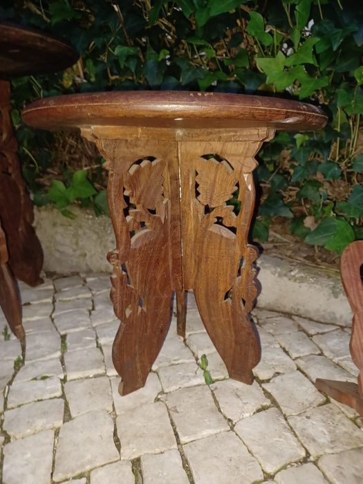 Mesas indianas de apoio de sala