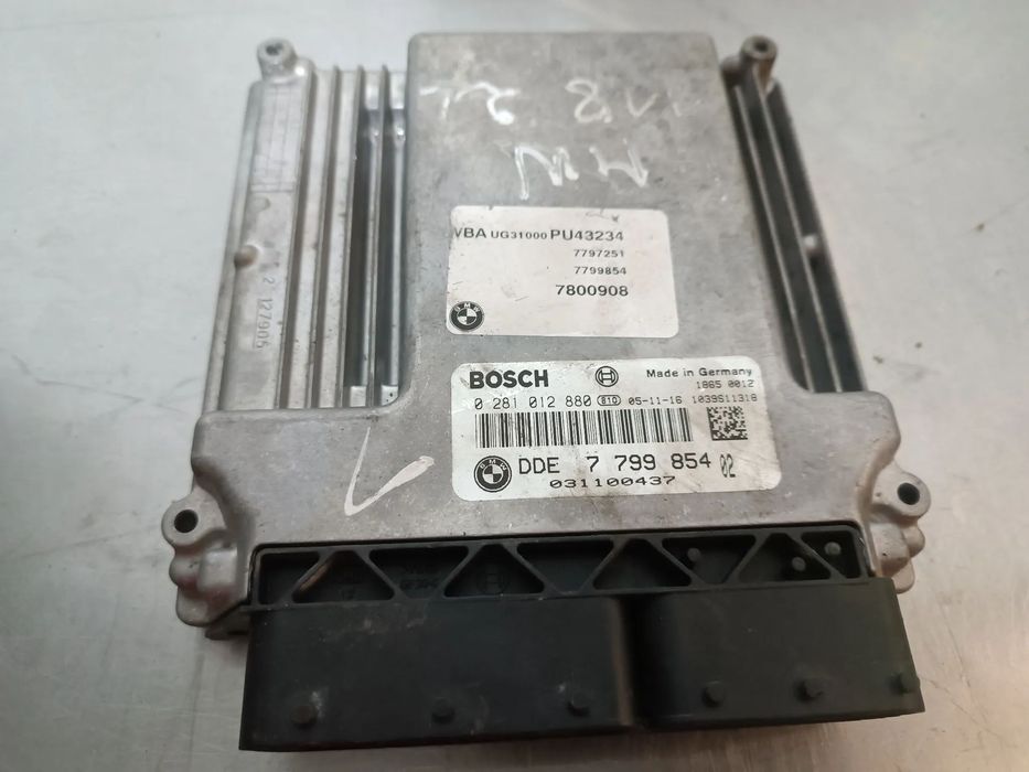 CENTRALINA DO MOTOR BMW E87 E90 2.0D 118D 318D 0281012880 7799854