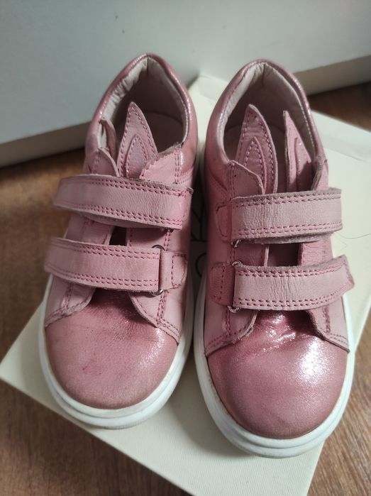 Skórzane półbuty sneakersy trampki dla dziewczyny Lasocki 26