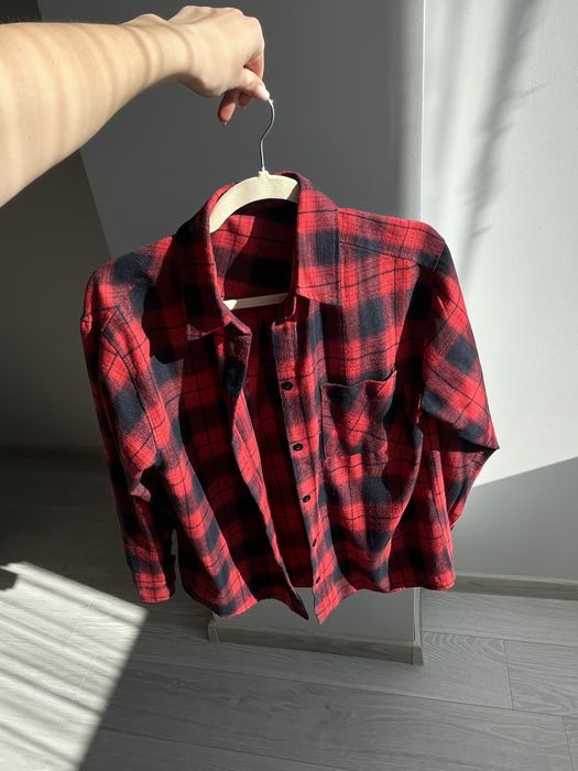 Сорочка трендова в клітинку