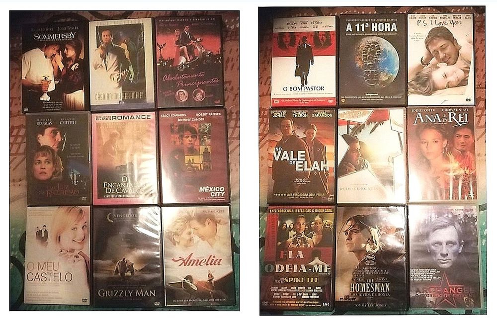 Lote 153 filmes DVD/BLU-RAY/HD-DVD originais (Lote 13)