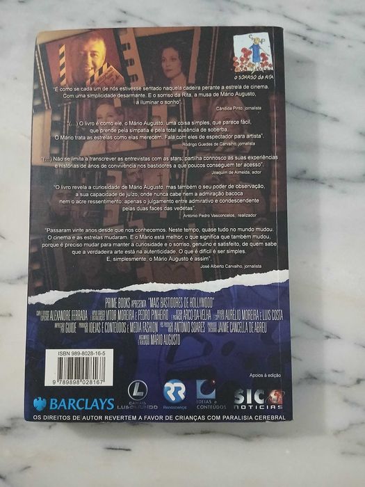 Livro Mais Bastiadores de Hollywood de Mário Augusto