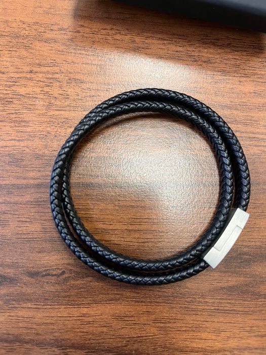 Bransoletka Lancerto - skóra i metal ;)