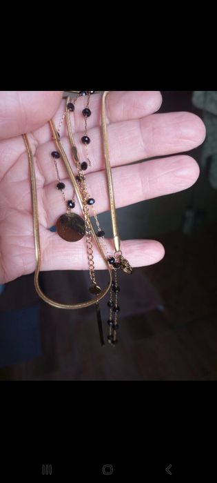 Naszyjnik celebrytka stal chirurgiczna