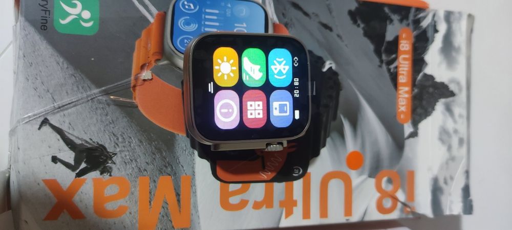 Relógio i8 ultra maclx