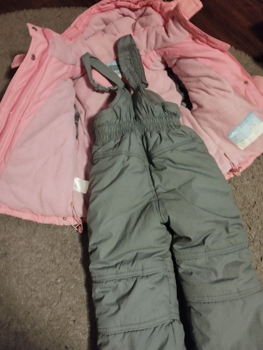 Зимовий теплий комбінезон на дівчинку