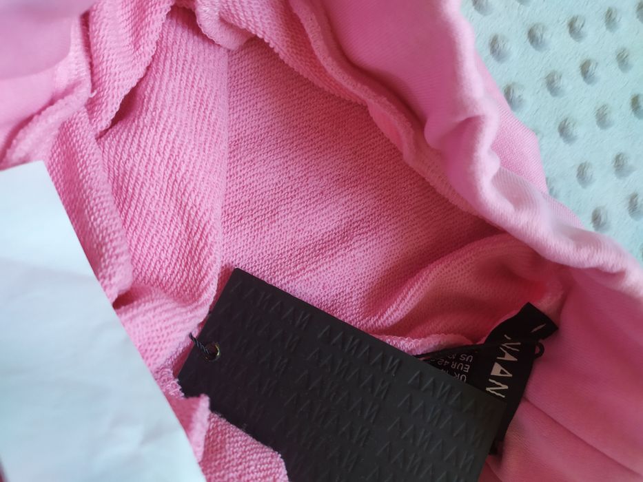 Różowe spodnie dresowe damskie joggersy XL NaaNaa