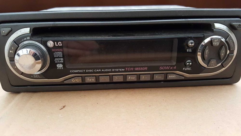 Rádio MP3 vintage, LG, TCH-M550R, 4x50W
