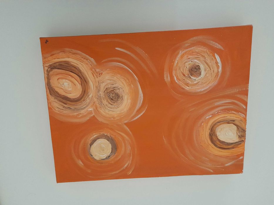 Telas pintadas novas