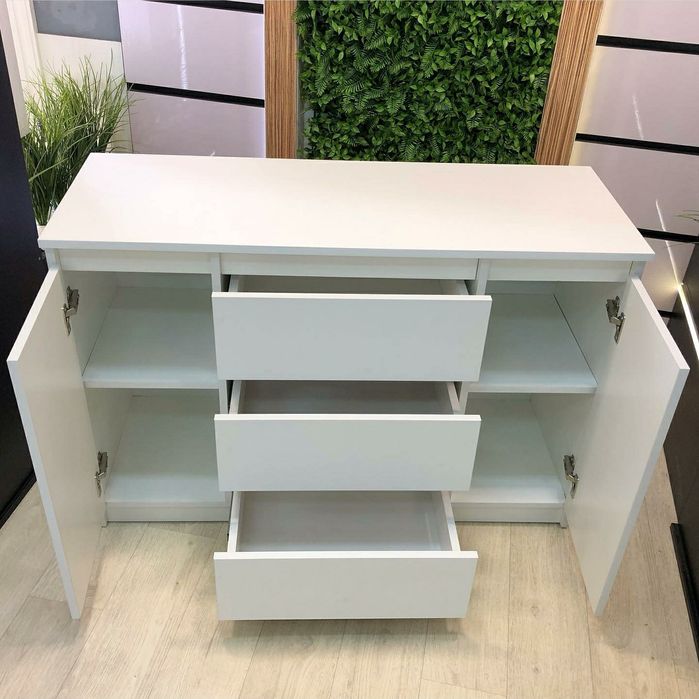 Комод 3+2 без ручок. Сучасний дизайн. 3 шухляди + 2 тумби