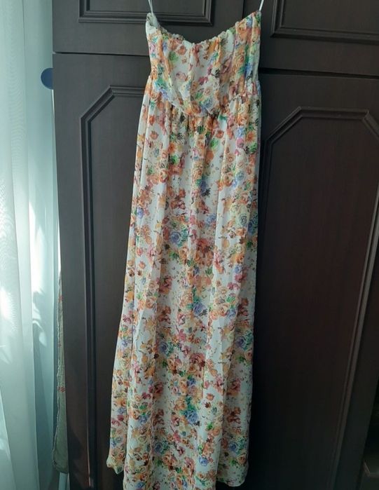 Длинный сарафан и платья