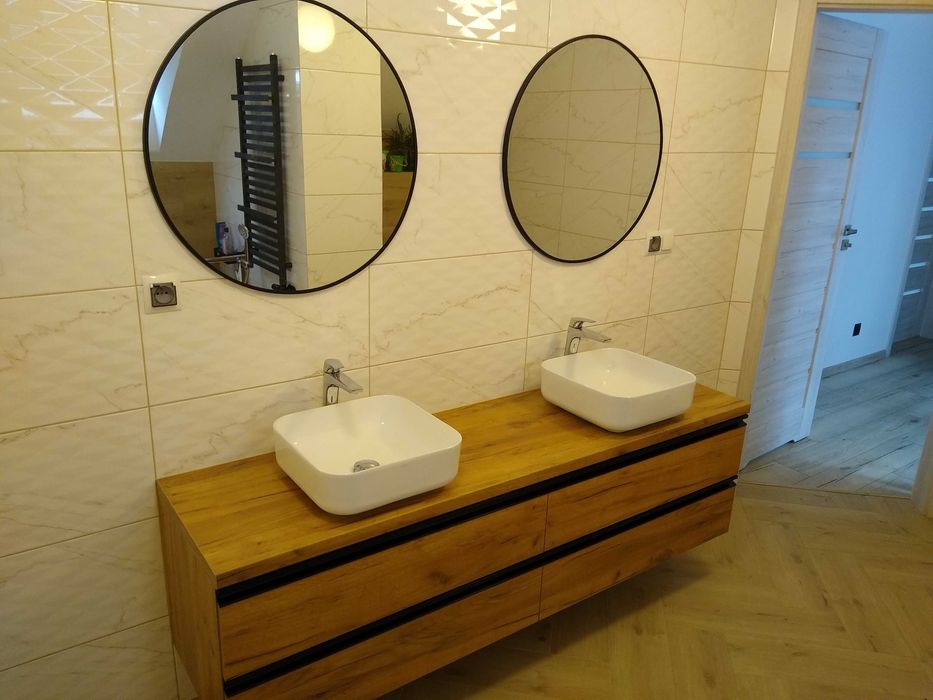 Szafka pod umywalkę 180 cm - meble łazienkowe