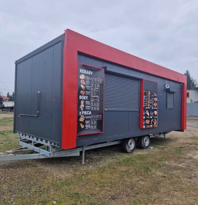 Przyczepa gastronomiczna  7x3 wynajem