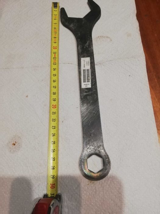 Klucz płaski 42/19 made in USA solidny 30 cm długość