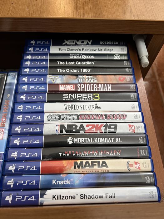Lote de incriveis jogos para PS4 - Preços na Descrição