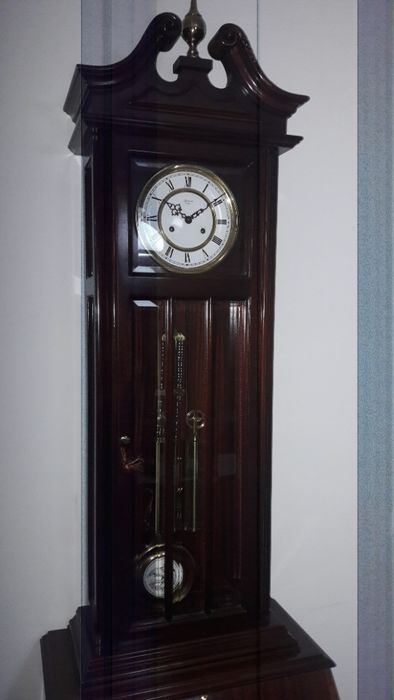 Relógio Coluna com pesos e base secretária