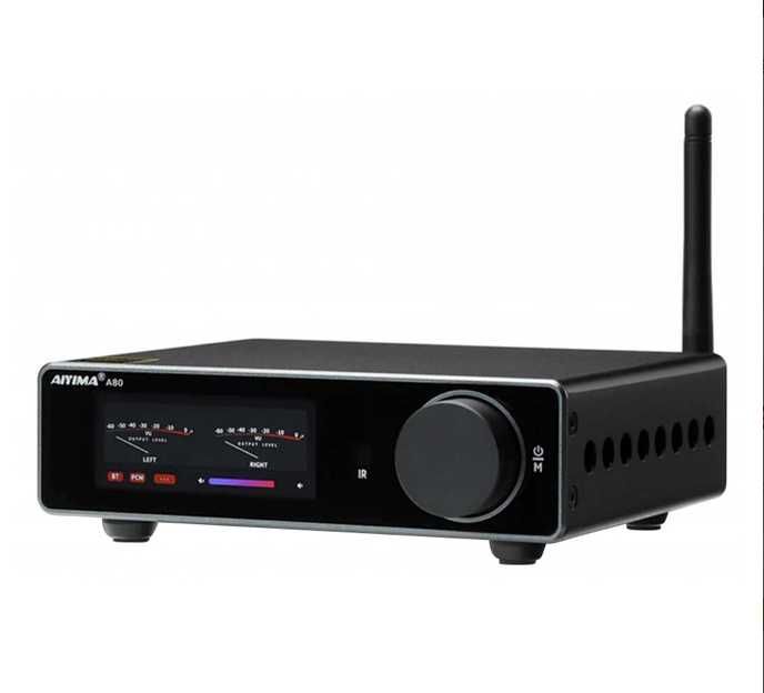 Усилитель мощности + ЦАП AIYIMA A80 2x300W блютуз TPA3255 класс D Д